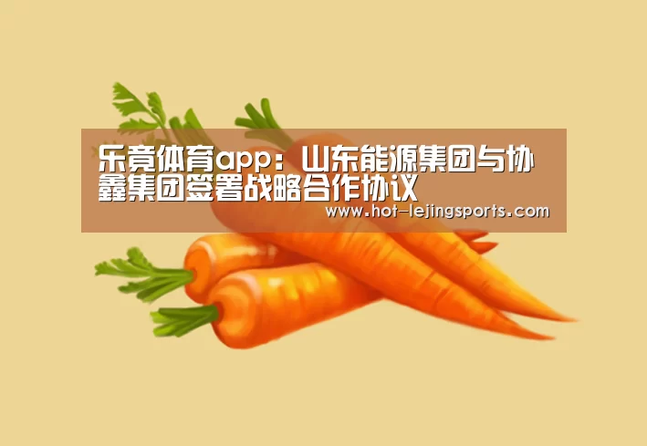 乐竟体育app：山东能源集团与协鑫集团签署战略合作协议